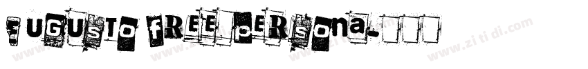 Eugusto Free Persona字体转换